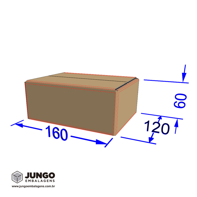 Caixa Maleta – 160x120x60 – Jungo Embalagens