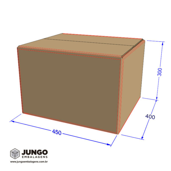 Caixa Maleta – 450x400x300 – Jungo Embalagens